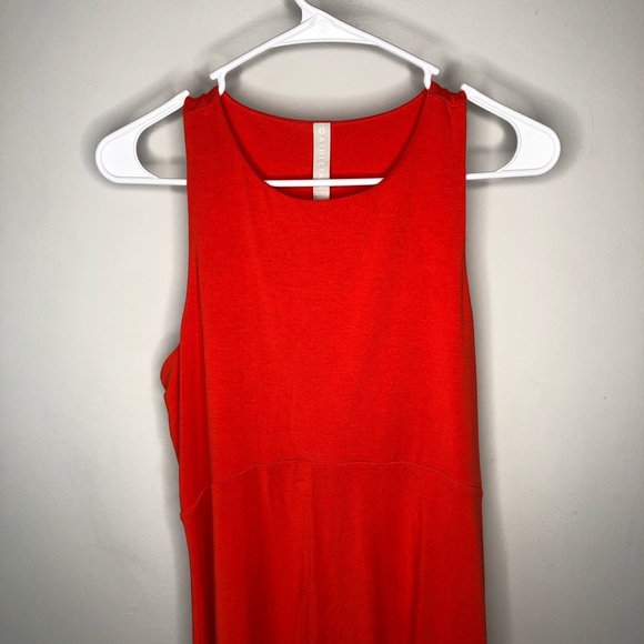 Athleta Santorini High Neck Orange Dress - Picture 4 of 5